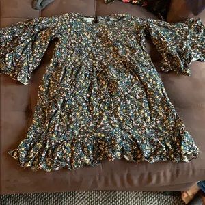 Art Class from target trapeze dress floral 10/12